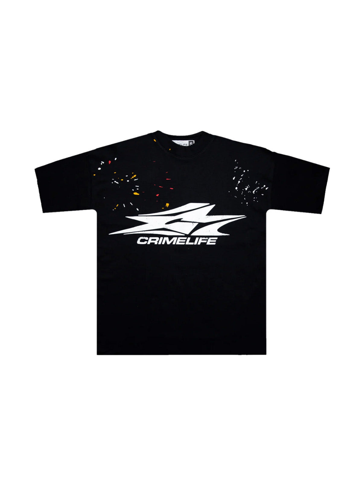 LOGO SPORT PAINT TEE - CRIMELIFE