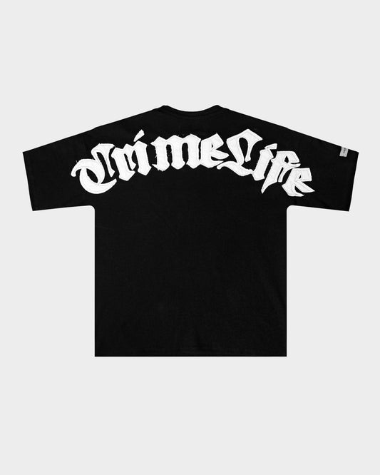 ANGEL GOTHIC DESTROYED TEE - CRIMELIFE