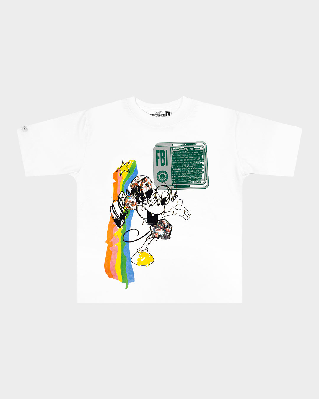 RANDOM MICKEY TEE - CRIMELIFE