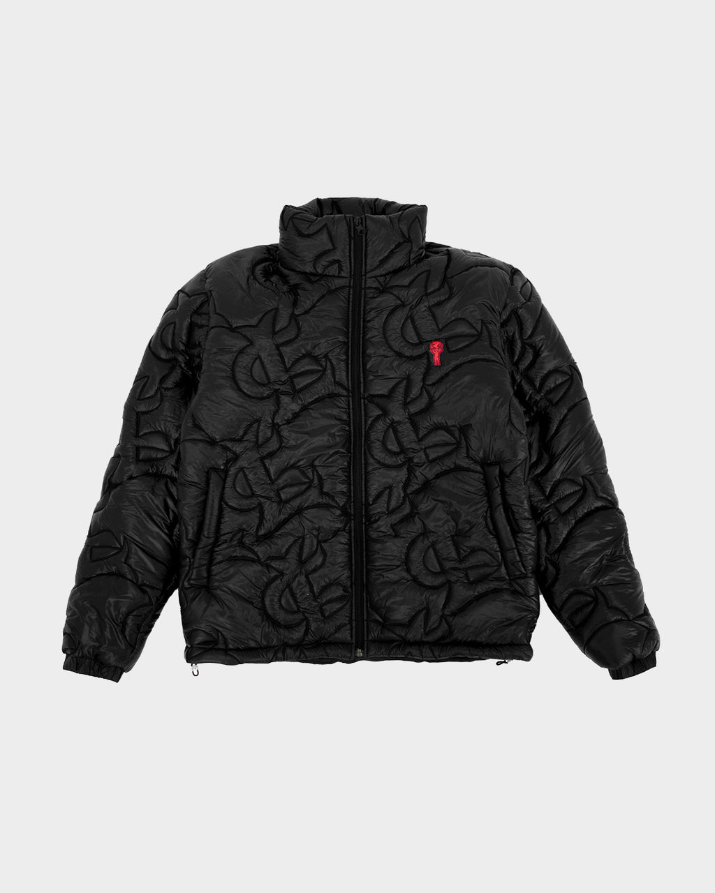 MONOGRAM PUFFER JACKET - CRIMELIFE