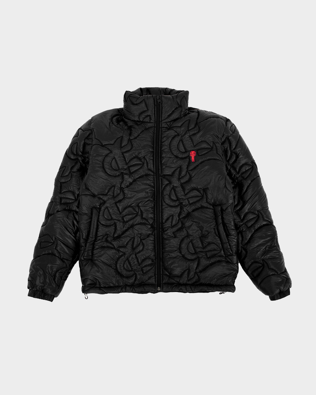 MONOGRAM PUFFER JACKET - CRIMELIFE
