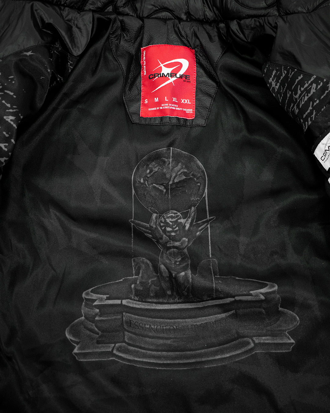 MONOGRAM PUFFER JACKET - CRIMELIFE