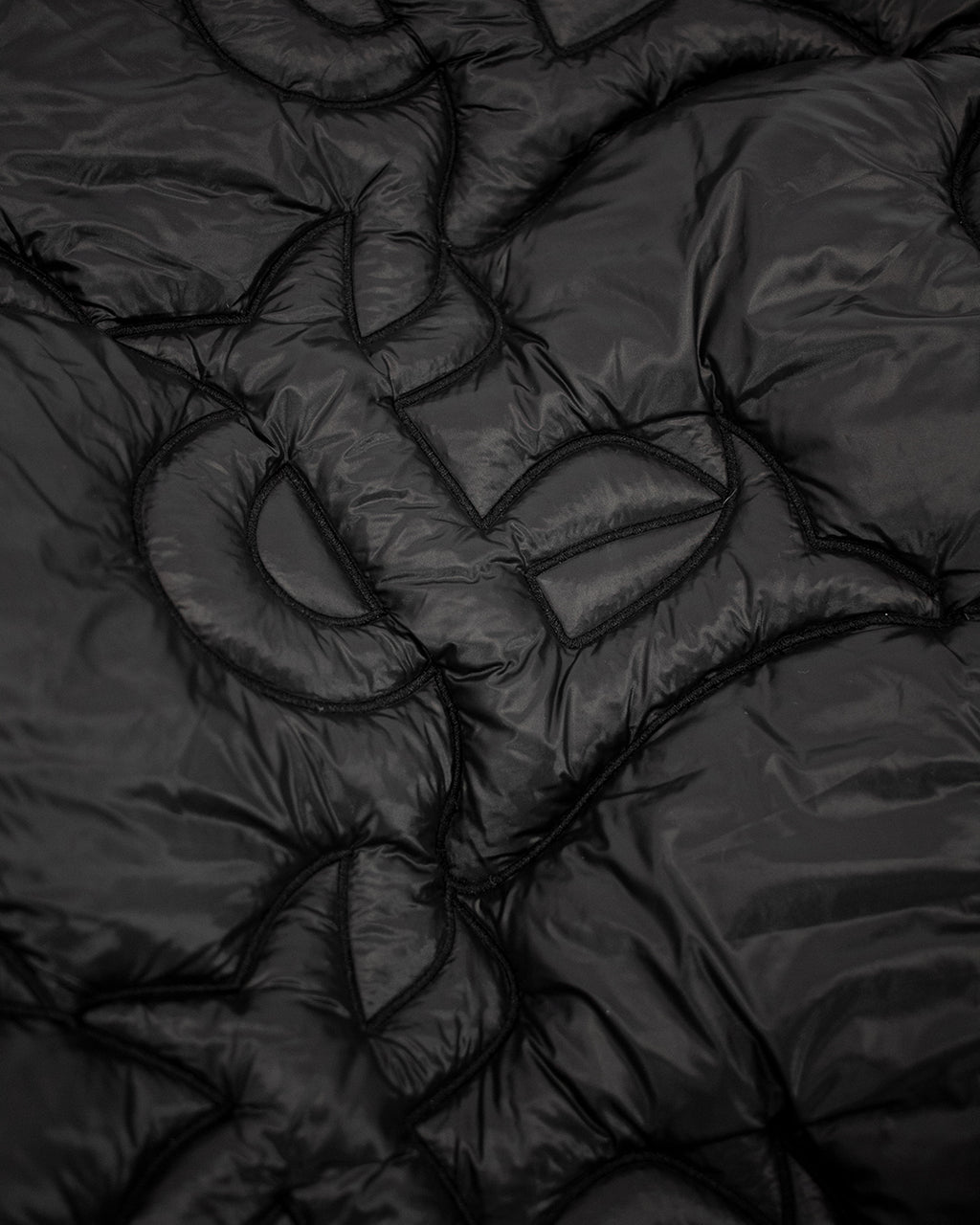 MONOGRAM PUFFER JACKET - CRIMELIFE