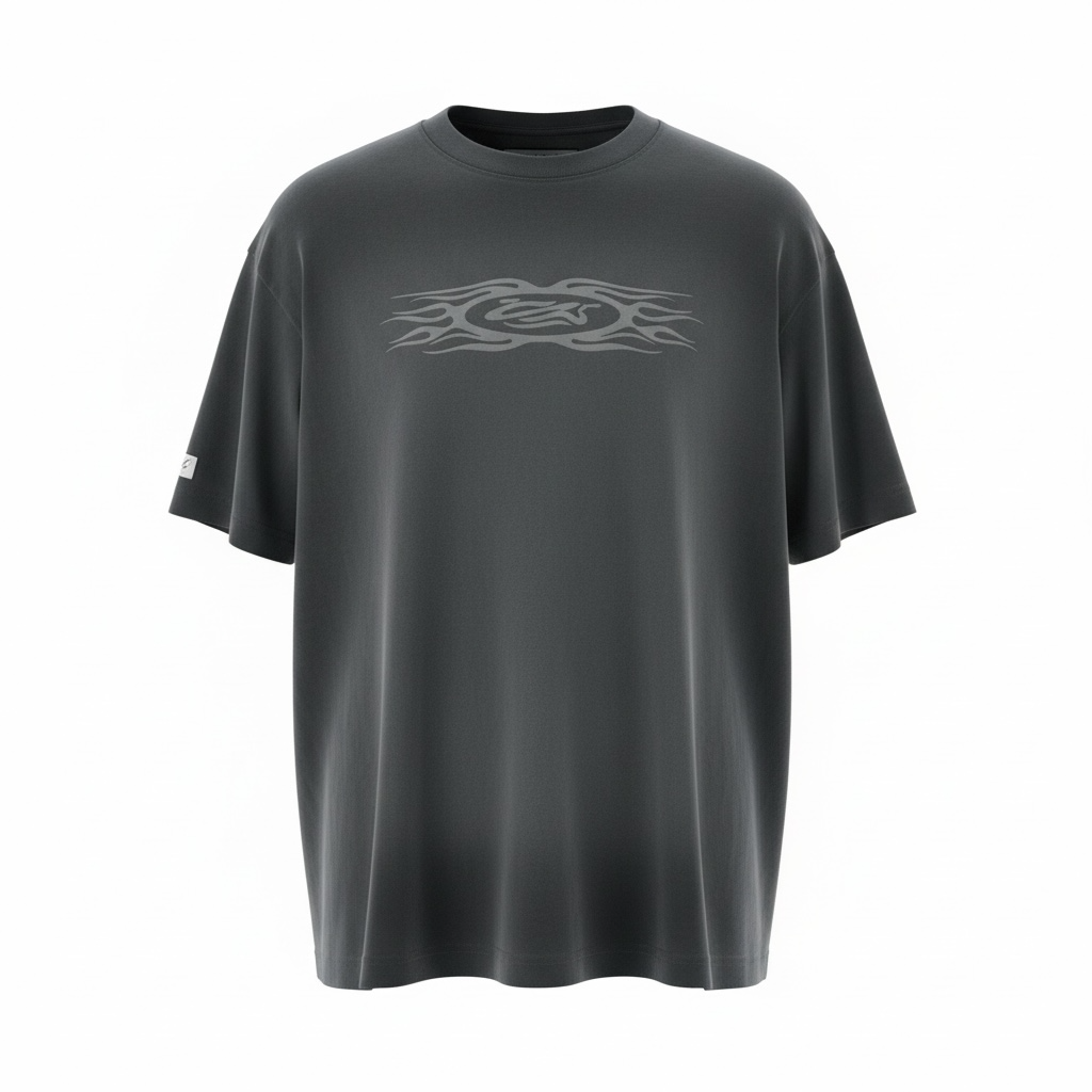 CROSS FLAMES TEE - CRIMELIFE