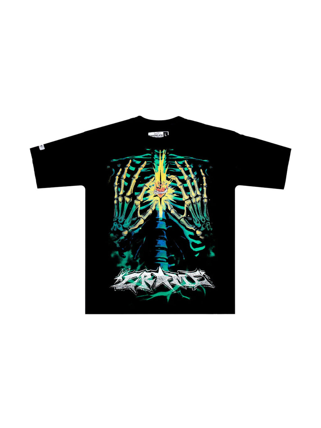 SACRED FIRE TEE - CRIMELIFE