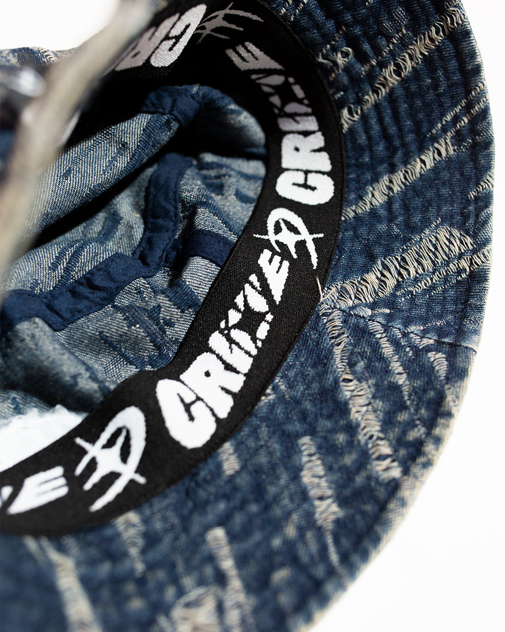 WASHED DENIM BUCKETHAT