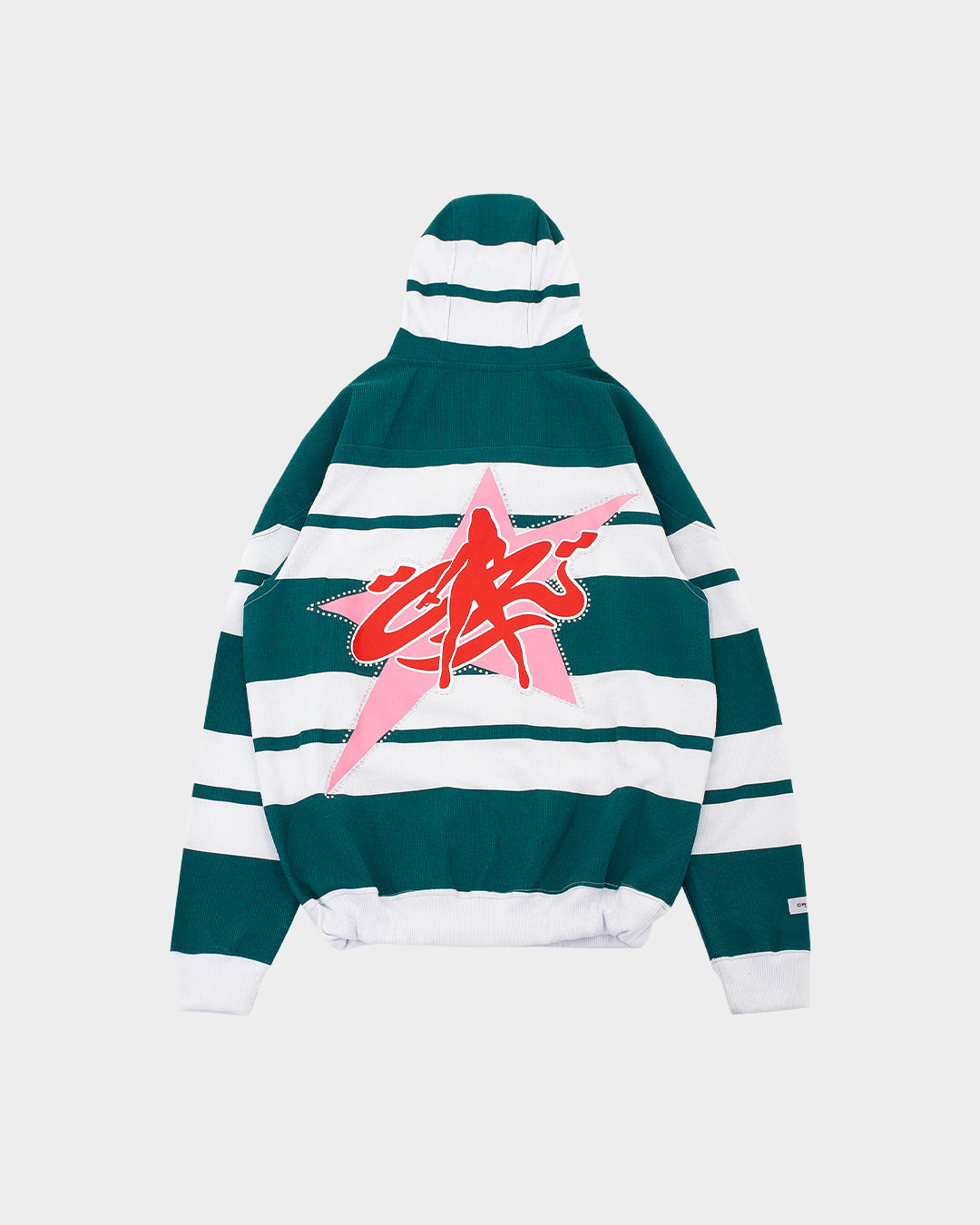 Y2K ARAB FACE MASK ZIP HOODIE