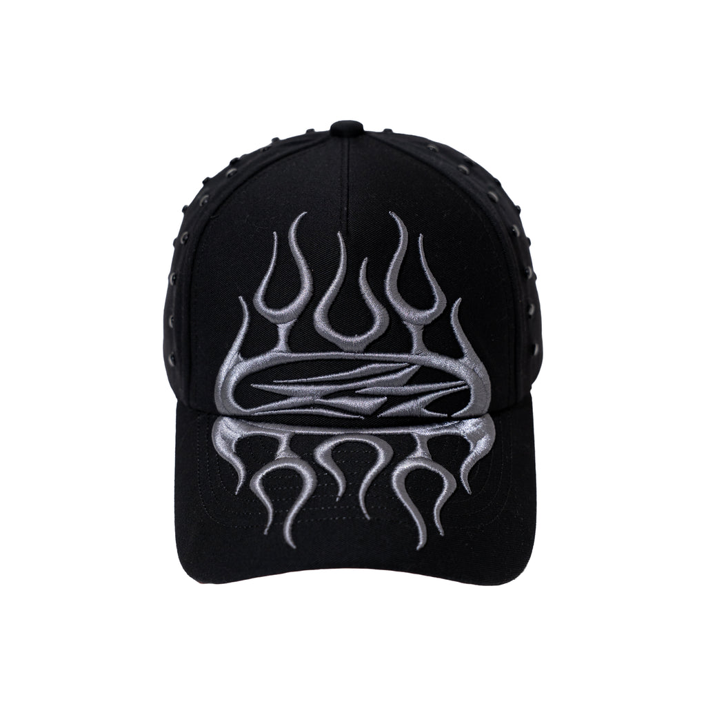 BIG LOGO FLAMES CAP - CRIMELIFE