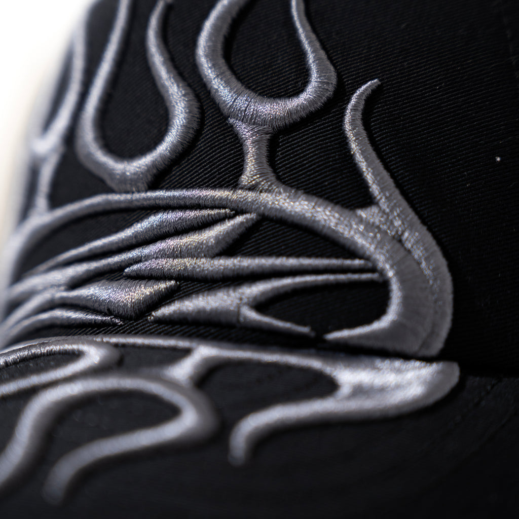 BIG LOGO FLAMES CAP - CRIMELIFE