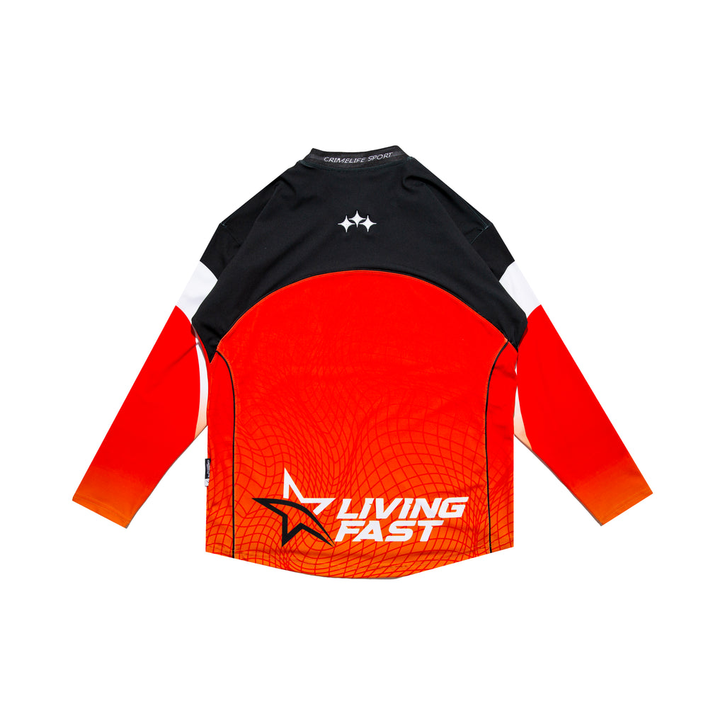 FADED RACING JERSEY L/S